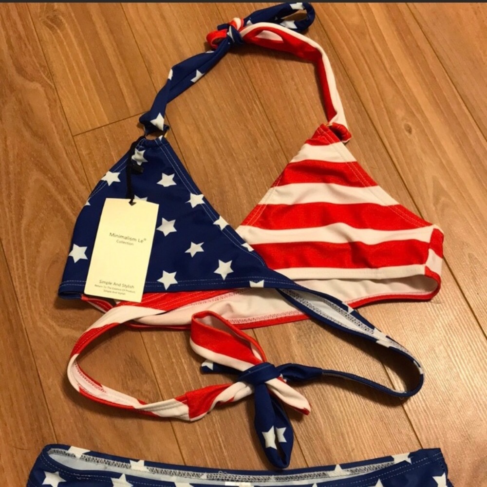 American Flag Bikini